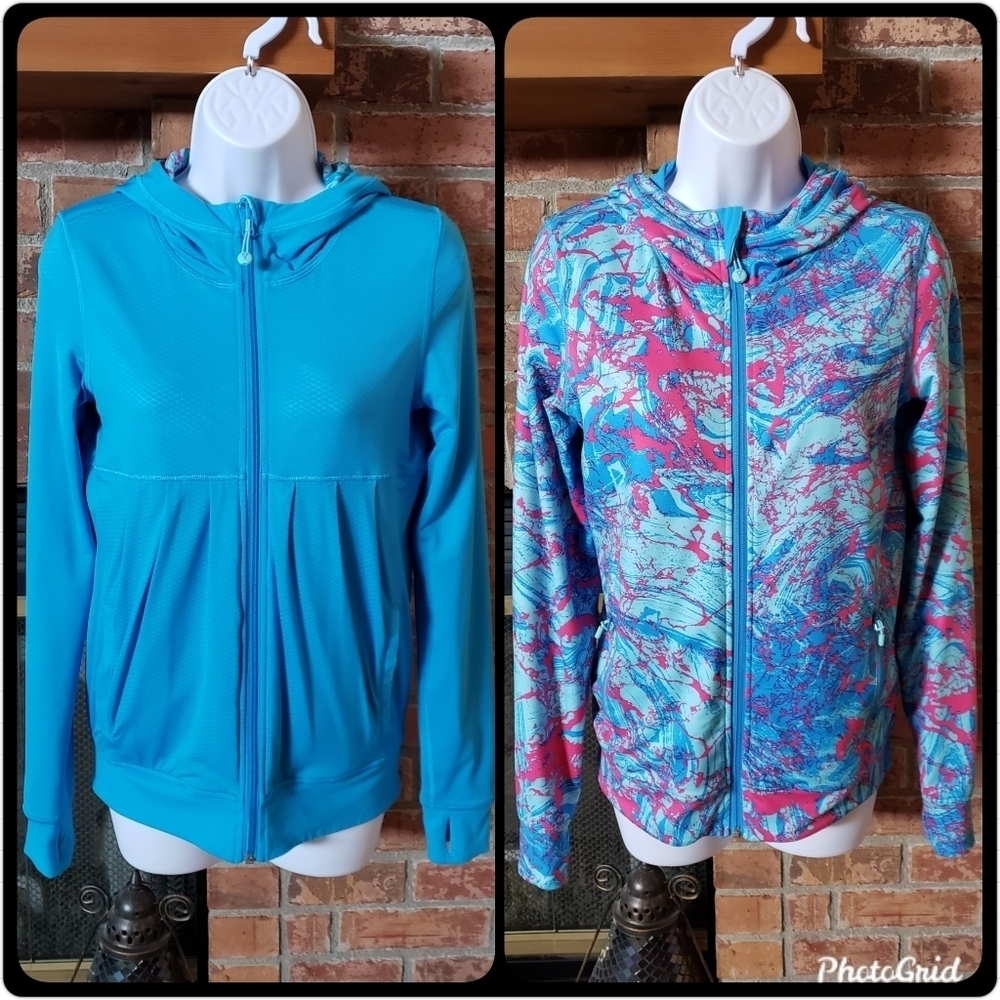 Ivivva Reversible Blue Jacket